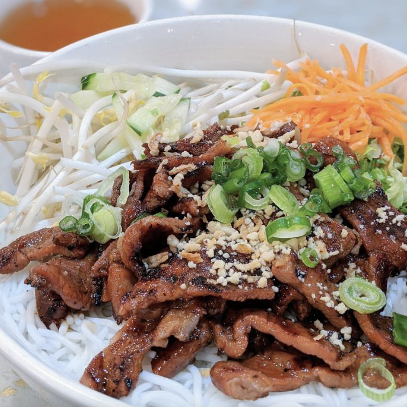 Vermicelli Noodles with Grilled Pork
